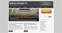 Desktop Screenshot of midtownmortgageinc.com